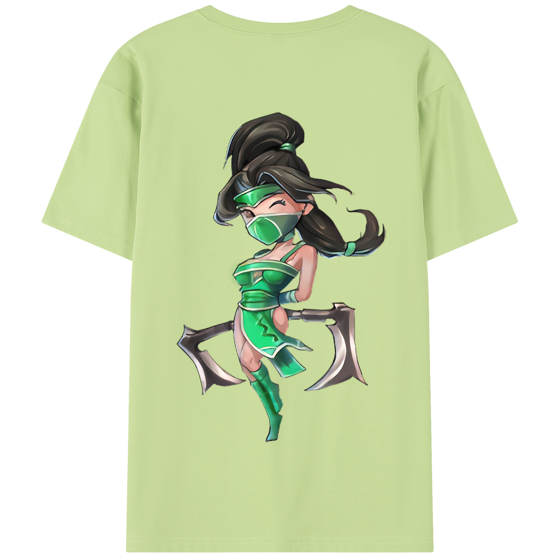 リーグ・オブ・レジェンド League of Legends LOL 綿100％半袖Tシャツ（背面プリント）